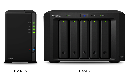 Expandable recording storage