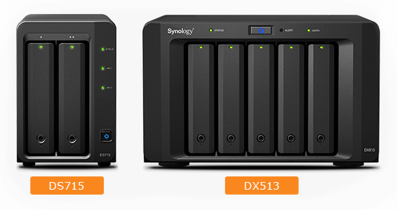 Robust scalability up to 7 drives