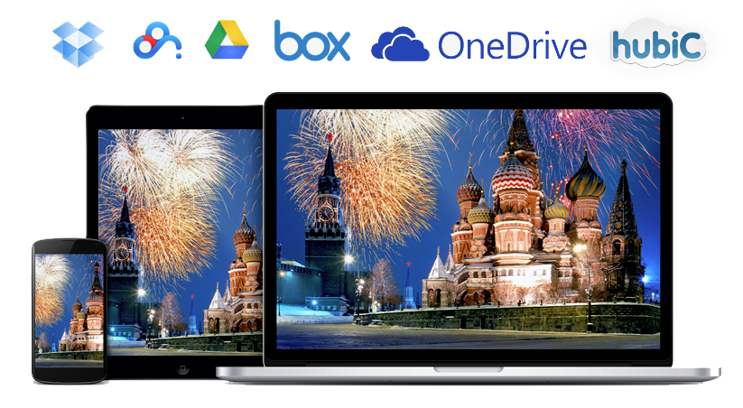 Your files anywhere with cloud service