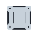 Compact design VESA support