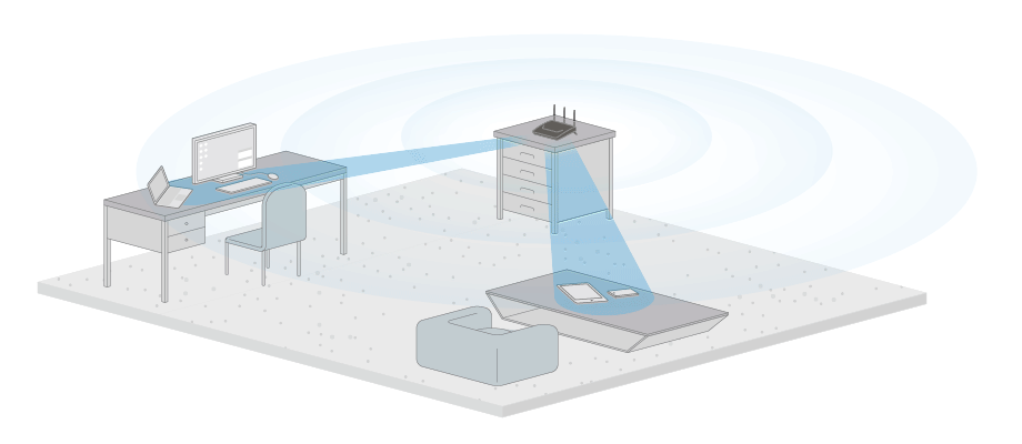 Robust connectivity with Beamforming