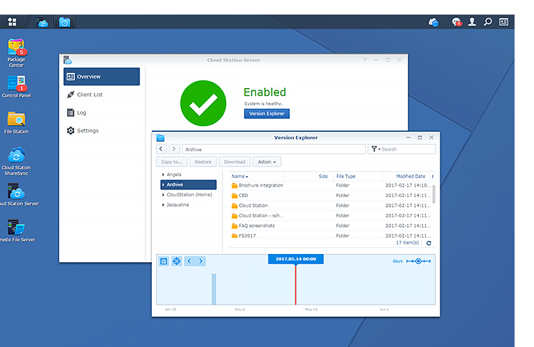 Cloud Station Suite on your Synology NAS