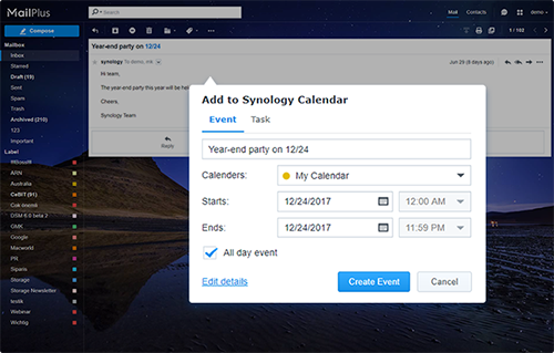 Manage to-dos with Calendar task plug-in
