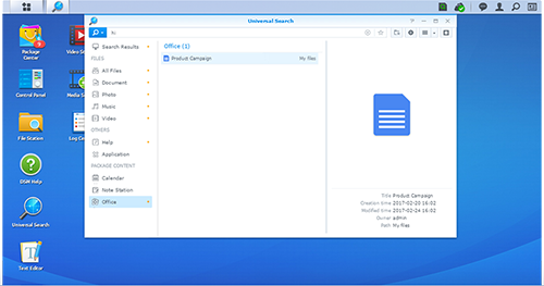 Integration with DSM packages